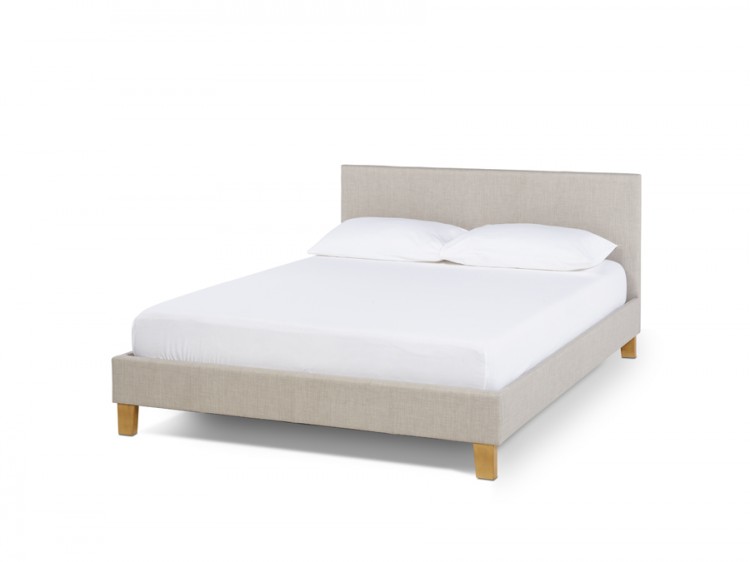 Super Kingsize Linen Fabric Bed Frame, Linen Bed Frame King
