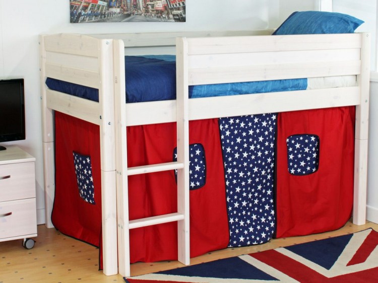 three bunk bed design