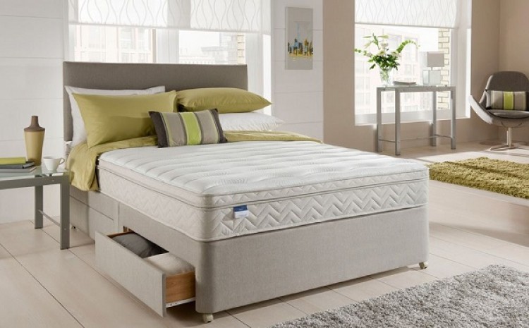 Silentnight Munich 6ft Super Kingsize Miracoil Spring System Wtih