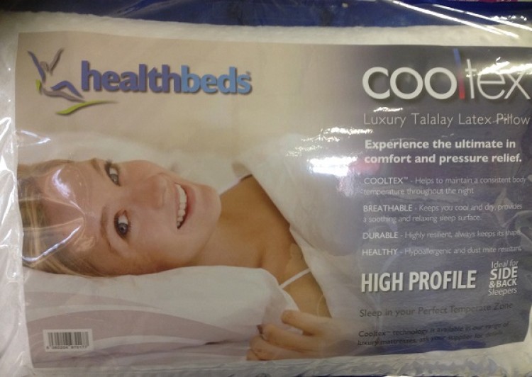 Healthbeds Luxury Talalay Latex Pillow 