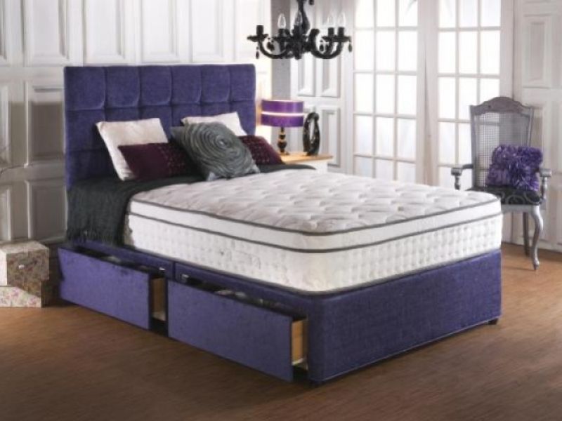 Vogue President 2000 Pocket And Memory 3ft Single Bed by Vogue Beds