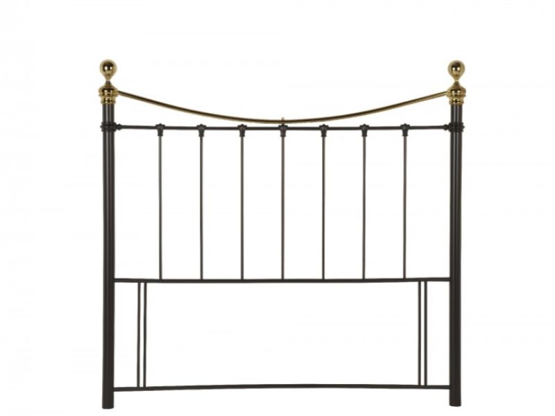 Brass king store headboard for sale