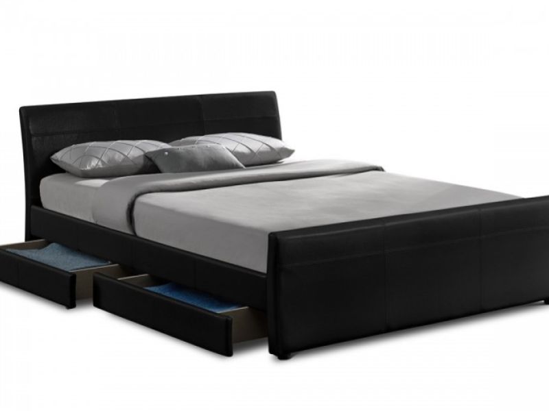 black double mattress