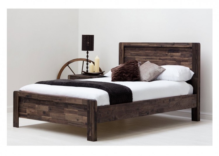 Sleep Design Chester 5ft Kingsize Teak, Wood Bed Frame Design