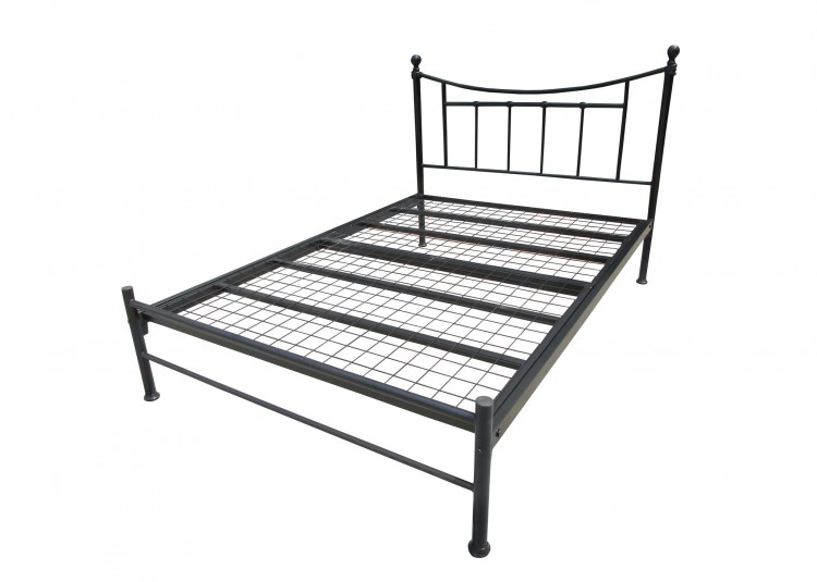 Metal Beds Bristol 3ft Single Black, Metal Bed Frame Double