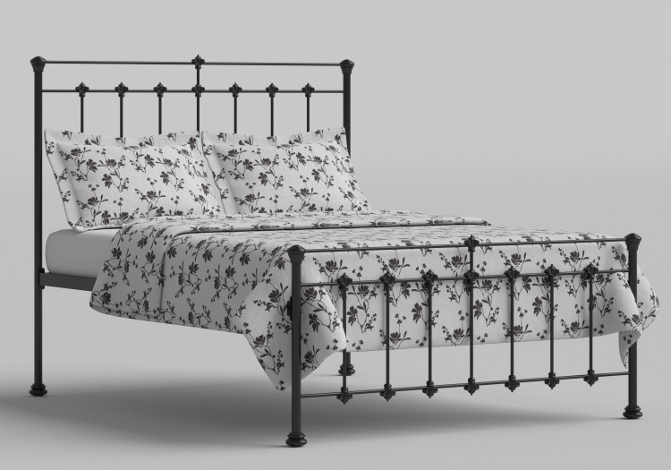 Obc Edwardian 4ft Small Double Satin, Small Double Metal Bed Frame