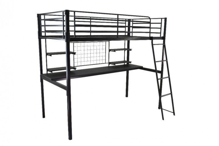 No Bolt Study Bunk Bed By Metal Beds Ltd, How To Put A Metal Loft Bed Together