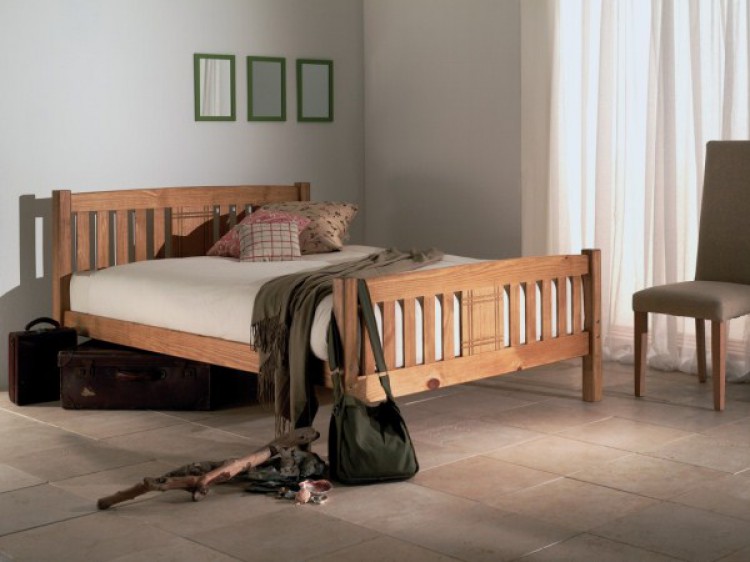 Limelight Sedna 4ft Small Double Pine Wooden Bed Frame By Beds
