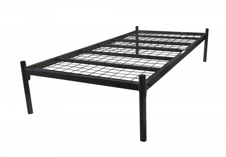 Black Metal Bed Frame By Beds Ltd, Black Metal Platform Bed Frame