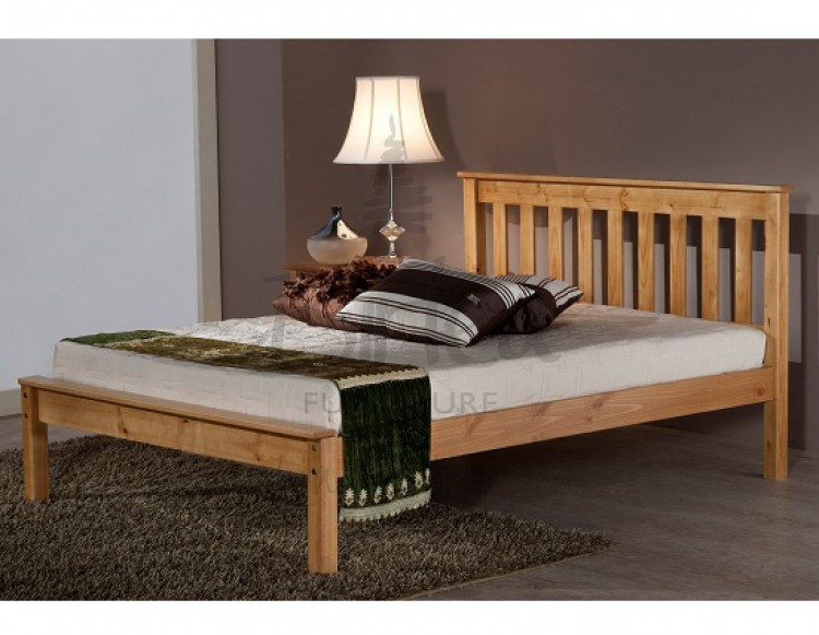 Birlea Denver 5ft Kingsize Pine Wooden Bed Frame By Birlea Denver 5ft Kingsize Pine Wooden Bed Frame