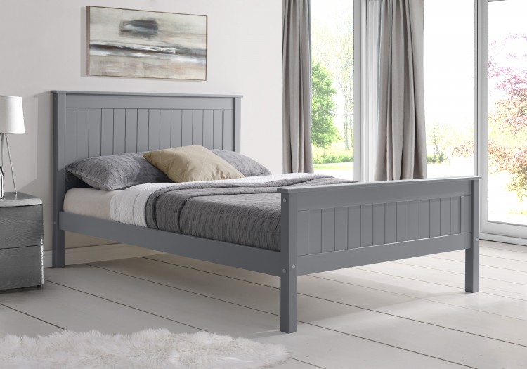 Limelight Taurus 5ft Kingsize Grey, Grey Wood King Bed Frame