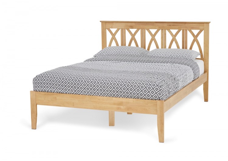 Serene Autumn 4ft Small Double Wooden, Small Double Wooden Bed Frame And Mattress