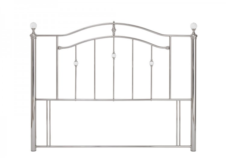 Serene Ashley 4ft Small Double Nickel, What Size Is A Small Double Headboard