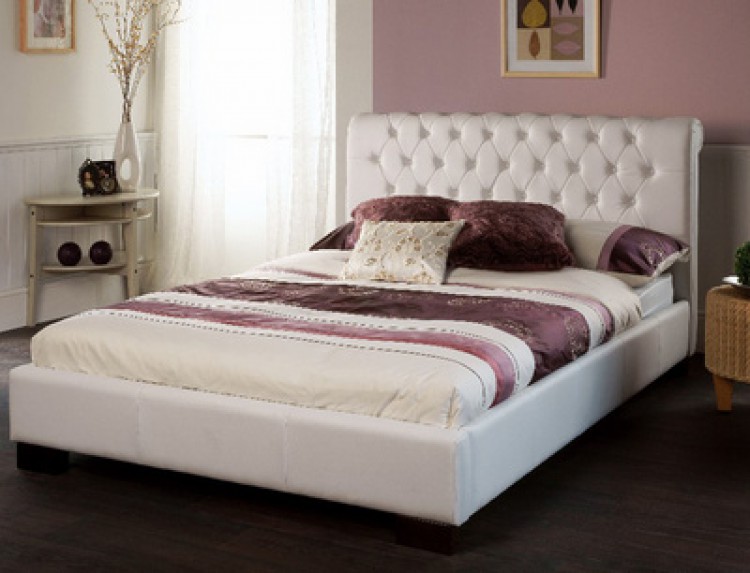 Limelight Aries 6ft Super King Size, Faux Leather King Size Bed
