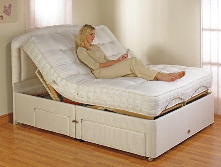 Furmanac Mibed Emily 4ft Small Double, Electric Adjustable Bed Frame King