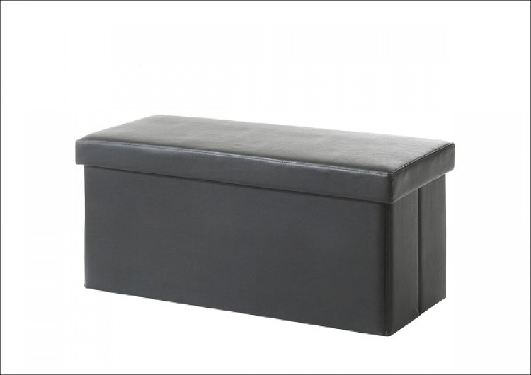 Serene Pisa Brown Faux Leather Blanket Box By Furnishings