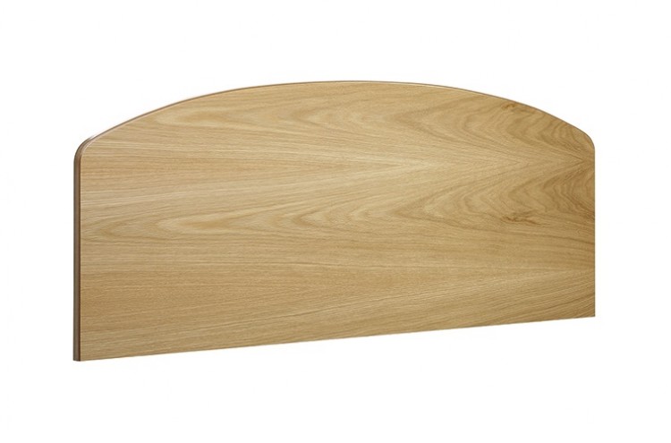 New Design Baron 2ft6 Small Single Oak, Single Bed Wooden Headboards